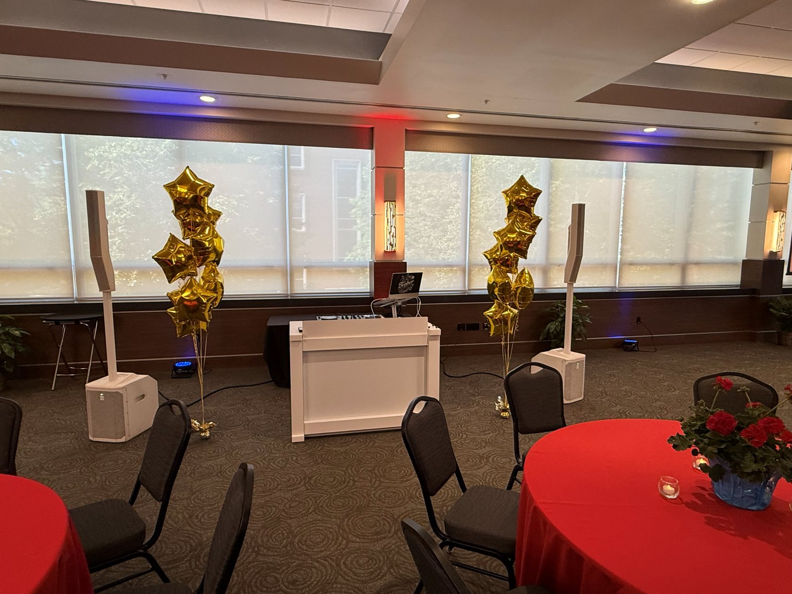 Birthdays & Private Parties setup by Topher DJ Company